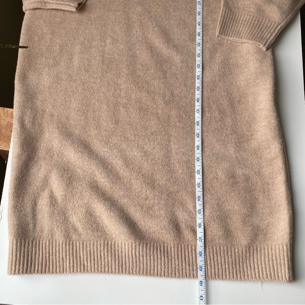 Oak + Fort Sweater Dress oversize cozy classic chic XS Small - Picture 5 of 6